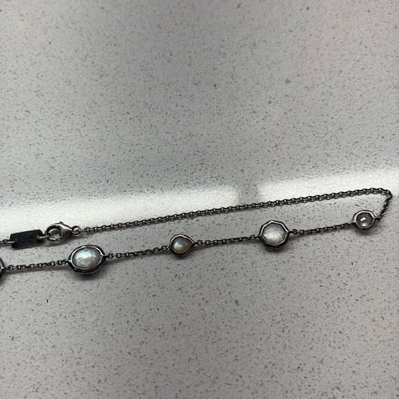 Ippolita 18” Sterling Silver multi stone necklace - Picture 4 of 6